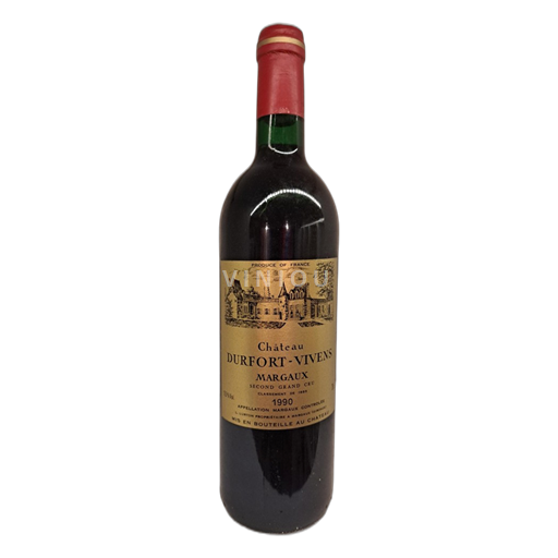Bordeaux Margaux 2eme Grand Cru Classé Château Durfort-Vivens Château Durfort-Vivens 1990