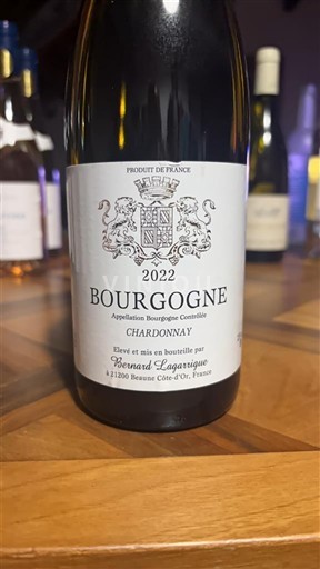 Burgundsko Bernard Lagarrigue Chardonnay 2022