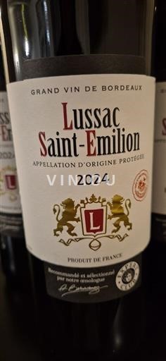 Bordoja Lussac-Saint-Émilion Château Lussac 2024
