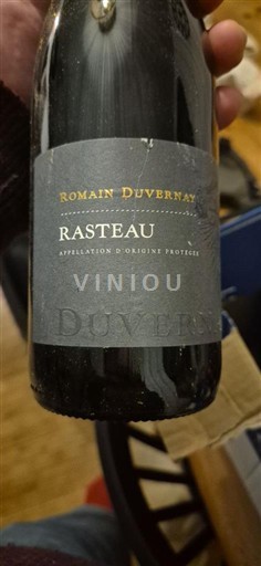 Údolí Rhôny Rasteau Romain Duvermay 2022