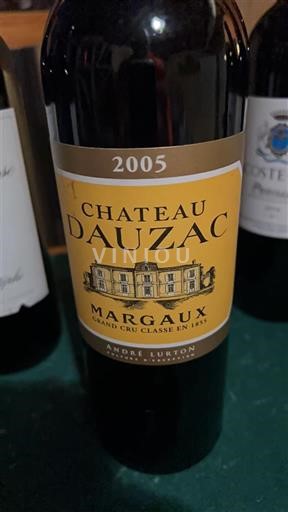 Bordeaux Margaux Grand Cru Château Dauzac 2005