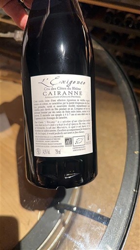 Rhônen laakso Cairanne Domaine Boisson L'Exigence 2023