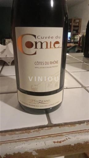 Vallée du Rhône Côtes-du-rhône La Suzienne du Comte 2023