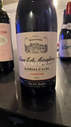 Piedmont Wines Barbera d'Alba Casa E. di Mirafiori 2022