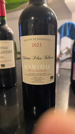 Bordeaux Château Pelan Bellevue 2021
