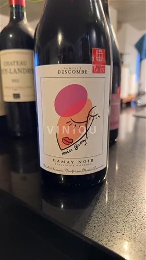 Beaujolais Famille Descombes Miss Gamay 2022