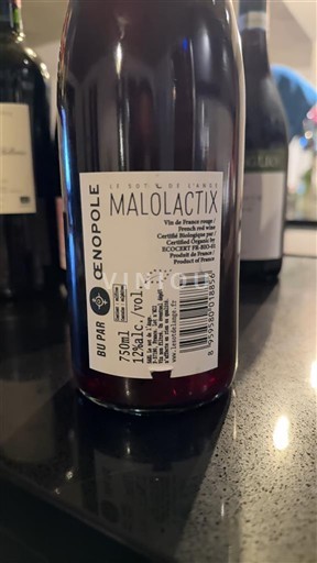 Loiredalen Ospecificerad Génopole Malolactix Icke årgångsbetecknad