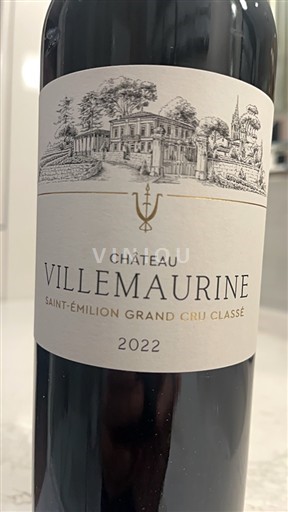 Bordeaux Saint-Émilion Grand Cru Grand Cru Château Villemaurine 2022