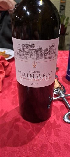 Bordeaux Saint-Émilion Grand Cru Grand Cru Château Villemaurine 2022
