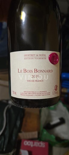 Loiredalen Ospecificerad Geoffrey de Noël Le Bois Bonnard 2019