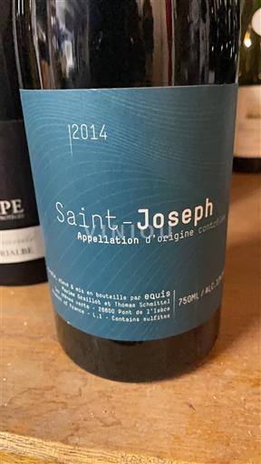 Rhônen laakso Saint-Joseph Equis 2014