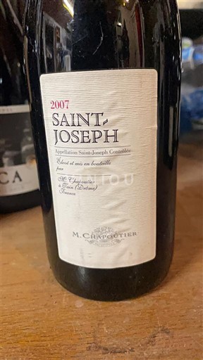 Rhône Valley Saint-Joseph M. Chapoutier 2007