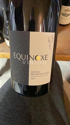 Rona dolina Costières de Nîmes Château Mourgues du Grès Equinoxe 2012