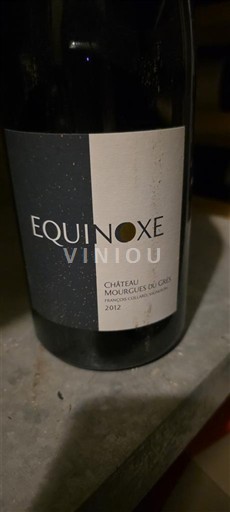Rhônen laakso Nîmesin viinialue Château Mourgues du Grès Equinoxe 2012