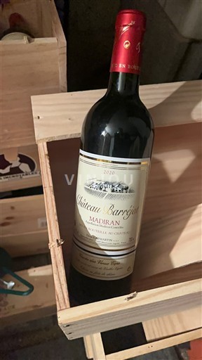 Lounais-Ranska Madiran Château Barréjat 2020
