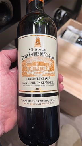 Бордо Сент-Емільйон Гран Крю Grand Cru Château Petit Faurie de Soutard 2010