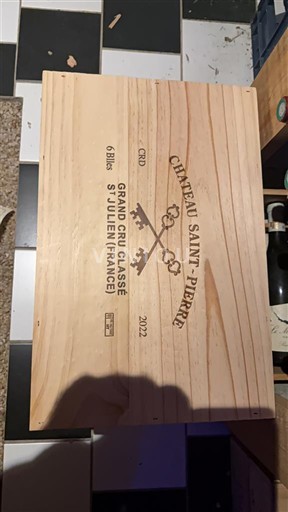 Burdeos Saint-Julien Grand Cru Château Saint-Pierre 2022