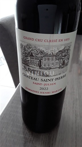 Bordeaux Saint-Julien Grand Cru Château Saint-Pierre 2022
