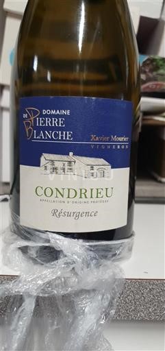 Rhônetal Condrieu Domaine Pierre Blanche Résurgence 2018