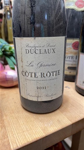 Valle del Ródano Côte-rôtie Duclaux La Germine 2011