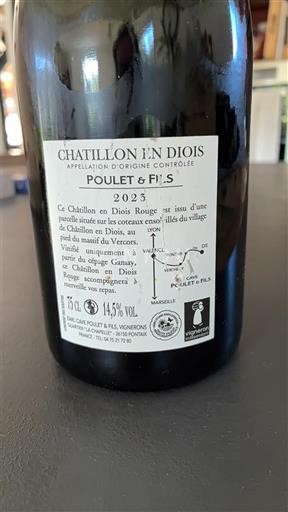 Rona dolina Châtillon-en-Diois Poulet & Fils 2023
