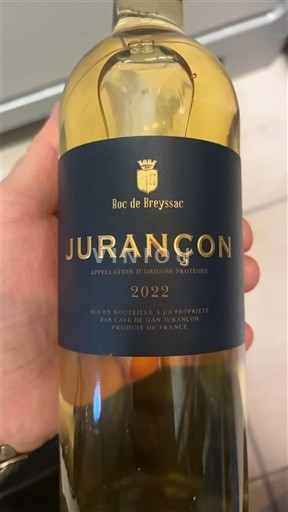 Sydvestfrankrig Jurançon Roc de Breyssac 2022