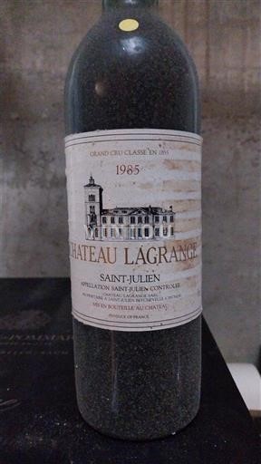 Bordeaux Saint-Julien Grand Cru Château Lagrange 1985