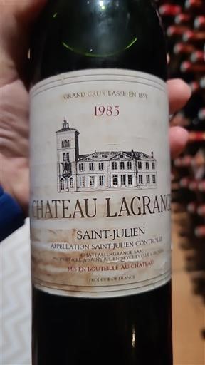 Bordeaux Saint-Julien Grand Cru Château Lagrange 1985