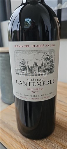 Bordeaux Haut-Médoc Château Cantemerle 2022