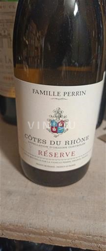 Valle del Rodano Côtes-du-Rhône Famille Perrin Réserve Senza annata