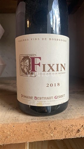 Burgundsko Fixin Domaine Berthaut Gerbet 2018