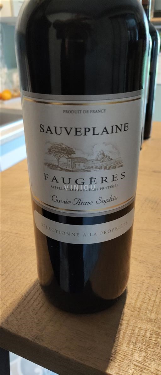 Languedoc Faugères Sauveplaine Anne Sophie 2021