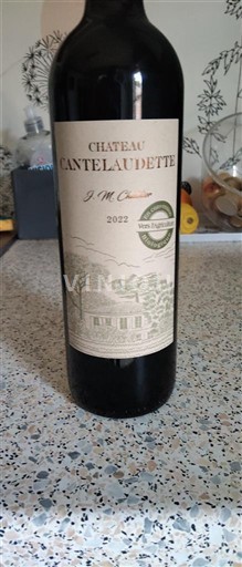 Bordeaux Bordeaux Supérieur Château Cantelaudette J. M. 2022