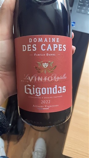 Vallée du Rhône Gigondas Domaine Des Capes Les Ocres des Dentelles 2022