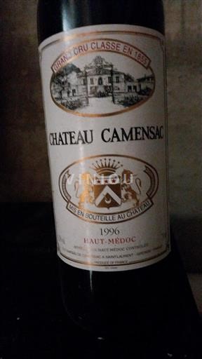 Bordeaux Haut-Médoc Grand Cru Château Camensac 1996