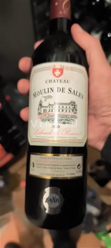 Bordeaux Lalande-de-Pomerol Château Moulin de Sales 2010