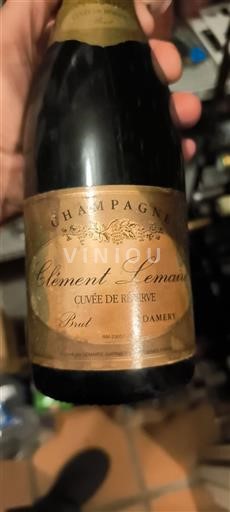 Champagne Clément Lemaire de Réserve Ikke årgangsbestemt
