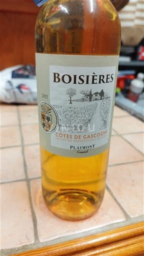 Tây Nam Côtes de Gascogne Plaimont Boisières 2015