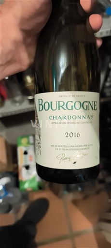 Burgundi Bourgogne Chardonnay Pierre André 2016
