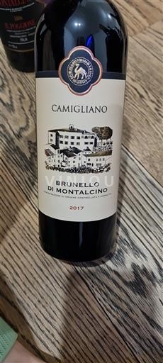 Toscana Brunello di Montalcino Camigliano 2017