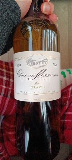 Bordéus Graves Château Magneau 2020