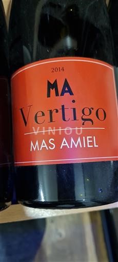 Roussillon Côtes-du-Roussillon Mas Amiel Vertigo 2014