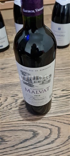 Bordeaux Canon-Fronsac Château Malvat 2016