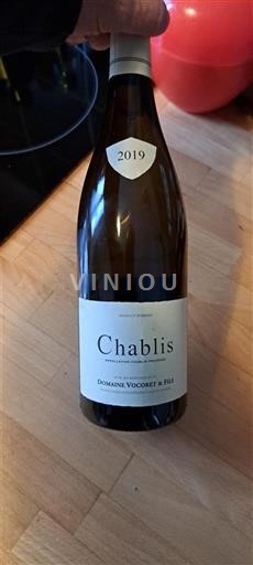 Burgundi Chablis Domaine Vocoret et Fils 20 euros 2019