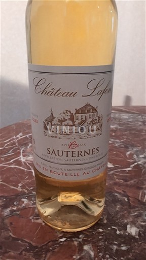 Bordéus Sauternes Château Lafon 2023