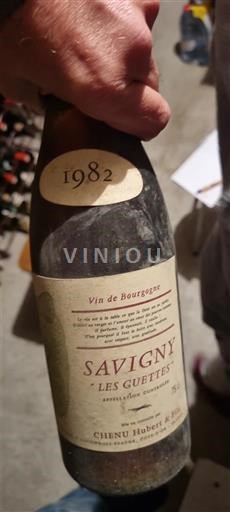 Bourgogne Savigny-lès-beaune Premier Cru Chenu Hubert & Fils Les Guettes 1982
