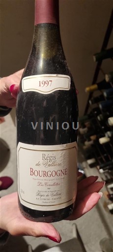 Bourgogne Régis de Vallière Les Vieilles Vignes 1997