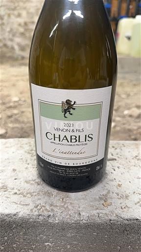 Bourgogne Chablis Venon & Fils L'inattendue 2023