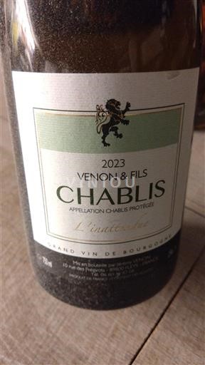 Burgundi Chablis Venon & Fils L'inattendue 2023