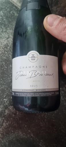 Šampanja Šampanjec Jean Bruneaux Brut Neleten.